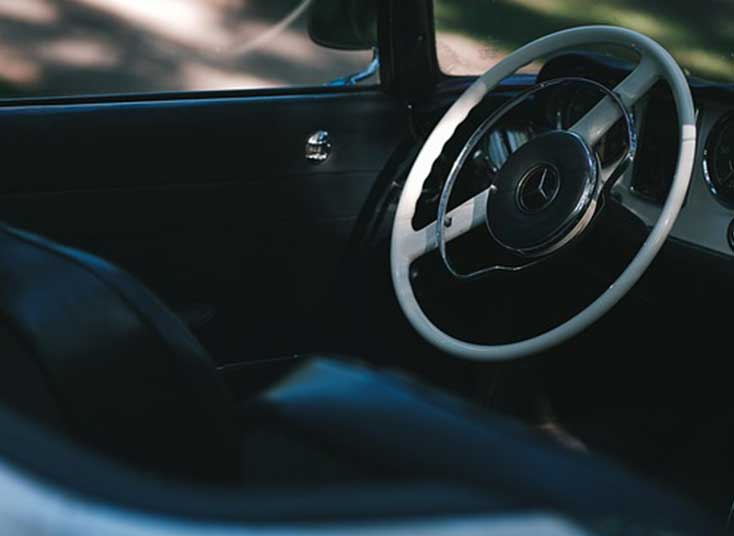 Sporty interior